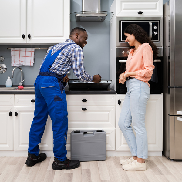 what kind of warranty do you offer on your cooktop repair services in Catlett VA